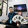 扇子夏天涼快耐用折扇隨身攜帶撕不爛中國風(fēng)折疊扇學(xué)生獎品舞蹈扇古風(fēng)扇子中國風(fēng)水墨繪畫(huà)折扇女旗袍舞蹈 【10寸】二青淺雕-寧靜致遠 無(wú)規格 曬單實(shí)拍圖