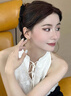 六桂福珠寶 LIU GUI FU JEWELRY黃金耳環(huán)女款足金9999耳圈24k純金耳釘耳墜送媽媽老人款實(shí)用禮物 金重約2.46g 足金滿天星耳環(huán) 曬單實(shí)拍圖