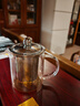 金灶（KAMJOVE）泡茶壺飄逸杯 耐熱玻璃茶具功夫辦公室花茶壺 茶水分離杯茶壺家用 A-02 500ml 曬單實拍圖