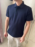 Bmuvlss輕奢男裝高檔品牌冰絲polo衫男2025夏季翻領(lǐng)短袖T恤男輕商務(wù)薄款 寶藍(lán)色 XL 曬單實(shí)拍圖