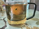 美斯尼 玻璃茶杯茶水分離杯墨色創(chuàng)意泡茶杯帶過濾水杯子花茶杯功夫茶具 墨客杯 320mL 曬單實(shí)拍圖