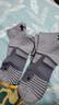 安德瑪（Under Armour）襪子【3雙】籃羽毛球運動(dòng)襪男女跑步中筒薄款防臭毛巾短棉襪 曬單實(shí)拍圖