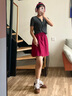 康莉復(fù)古阿甘鞋休閑鞋女2025春季新款松弛感黃色德訓(xùn)鞋超火薄底鞋 摩卡棕/米白色 38 (240mm) 曬單實(shí)拍圖