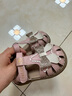 泰蘭尼斯女童涼鞋夏季新款公主涼鞋小女孩休閑鞋防滑軟底蝴蝶結童鞋粉色26 曬單實(shí)拍圖