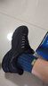 斯凱奇（Skechers）閃穿鞋銀翼鞋|2025秋季新品男鞋一腳蹬休閑老爹鞋輕質(zhì)耐磨233155 全黑色/BBK 42.5 曬單實拍圖