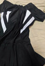 浪莎（LangSha）泳衣女連體裙式保守游泳衣速干遮肉顯瘦運(yùn)動(dòng)泡溫泉大碼泳裝 曬單實(shí)拍圖