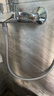 高儀（GROHE）德國(guó)進(jìn)口花灑軟管 國(guó)標(biāo)4分通用接口 衛(wèi)生間軟管 家用手持金屬軟管 27505銀色 曬單實(shí)拍圖