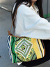 COOGI包包女包輕奢品牌女士新款手提托特包女母親節生日禮物送女友老婆 黃色（精美禮盒+防塵袋） 曬單實(shí)拍圖