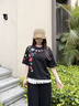查爾斯桃心【王楚然同款】短袖t恤男女重磅創(chuàng  )意卡通涂鴉純棉情侶圓領(lǐng)體恤  L 曬單實(shí)拍圖
