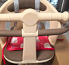 雅迪（yadea）電動(dòng)車摩登光芒兒童座椅前置通配型寶寶椅安全避震電瓶車兒童座椅包圍款-米白色 曬單實(shí)拍圖