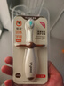 世喜嬰兒牙刷0-1-2歲乳牙刷寶寶口腔清潔器小月齡硅膠刷毛 曬單實(shí)拍圖
