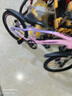 永久（FOREVER） 兒童自行車6-10歲自行車兒童單車兒童自行車小孩自行車兒童山地 車燈版|標(biāo)配粉|單速+輻條輪+后座 20寸【適用身高135-155cm】 曬單實(shí)拍圖