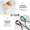匠心手工坊包包掛件miu系背包掛飾diy鑰匙扣情侶編織掛繩 棕色繩+棒球掛件  曬單實拍圖