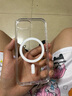 億色適用iPhone16e手機殼蘋果16e磁吸殼透明全包防摔保護套MagSafe無線充電超薄軟邊硬殼簡約男女ins款 【剔透白】磁吸軟邊硬背殼 iPhone16e【真機開?！?曬單實拍圖