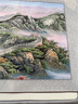 禮御友嘉（FORYOOGA）純手工刺繡畫(huà)客廳蘇繡掛畫(huà)山水風(fēng)景萬(wàn)里長(cháng)城刺繡辦公室書(shū)房裝飾畫(huà) 萬(wàn)里長(cháng)城 88*198cm 曬單實(shí)拍圖