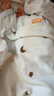 貝瑞加（Babyprints）嬰兒連體衣2件裝純棉寶寶衣服新生兒柔軟內(nèi)衣透氣爬服薄款 藍59 曬單實拍圖