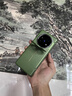 樂比億vivo x fold5手機殼新款vivox fold5折疊屏鏡頭支架高端真皮保護套xfold5鉸鏈全包防摔商務(wù)男外殼 高清款【青松】頭層牛皮*鉸鏈全包 vivo x fold5 曬單實拍圖