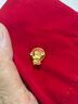 周大生腕美文運(yùn)財(cái)福黃金轉(zhuǎn)運(yùn)珠足金夜光琺瑯笑口財(cái)神七夕禮物送女友 笑口財(cái)神轉(zhuǎn)運(yùn)珠 1.10g -【不配繩,介意慎拍】 曬單實(shí)拍圖