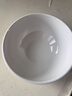 廣意 商用密胺湯碗米飯碗白色14cm 快餐食堂打飯碗6個(gè)裝GY8892 曬單實(shí)拍圖