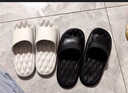 日本進(jìn)口人字拖防滑百搭沙灘夾腳男士夏季外穿厚底涼拖鞋耐磨夾趾 黑色【厚底防滑】 44 -45【標準碼】 曬單實(shí)拍圖