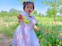 G.DUCKKIDS女童洛麗塔公主裙夏季洋氣可愛女寶寶洋裝連衣裙小童生日禮服裙子 粉紅色 120 cm 曬單實拍圖