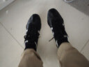 Onitsuka Tiger鬼塚虎男女鞋休閑鞋舒適透氣輕便慢跑鞋RUNSPARK 1183B480-002 黑色/銀色 40 曬單實拍圖