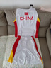 嘉百玲中國隊男籃球衣隊服定制國家隊胡明軒王俊杰籃球服套裝亞洲杯比賽 胡明軒3號-紅色套裝 3XL 曬單實拍圖