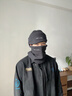 南極人帽子脖套冬季男女保暖加絨圍脖防風(fēng)防寒護臉護頸騎行面罩 黑色 曬單實(shí)拍圖