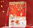 覓芯北京故宮文創(chuàng)紀念品冰箱貼宮廷貓中國風(fēng)伴手禮手賬本禮盒套裝12歲女孩生日禮物小學(xué)生升學(xué)宴禮物 細雪【手賬本+冰箱貼+徽章+膠帶+紅色星星筆】 曬單實拍圖