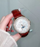 歐利時(shí)手表男機械表全自動(dòng)夜光防水男士手表新款多功能男表瑞士認證品牌 【典藏版】6695棕皮帶玫白面 【終身質(zhì)?！?曬單實(shí)拍圖