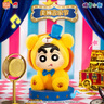 靈動創(chuàng)想蠟筆小新幻想樂園搪膠毛絨盲盒擺件公仔玩偶生日禮物端盒 曬單實拍圖