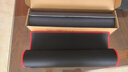 鐳拓（Rantopad）H7+ 包邊游戲鼠標(biāo)墊 超大號仿膚桌墊 加厚鍵盤墊 皮紋深灰 曬單實(shí)拍圖