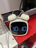 Timess鬧鐘高中生兒童學(xué)生專用起床神器電子打鈴鐘大音量聲控時鐘2025新款強力叫醒小鬧鐘桌面臥室床頭鐘 曬單實拍圖