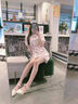 James Kevin品牌尖頭白色高跟鞋女粗跟2025春夏新款絕美蝴蝶結(jié)中跟百搭單鞋 白色 4.5cm 34 曬單實(shí)拍圖