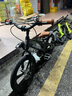 鳳凰兒童自行車男女小孩初學(xué)腳踏車鎂合金輔助輪自行車 法拉利山地車 一體輪深灰-碟剎-輔助輪 16寸【適合105-140cm】 曬單實(shí)拍圖