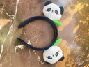 XPEL可愛卡通毛絨熊貓發(fā)箍小熊貓頭飾頭箍動(dòng)物園發(fā)卡發(fā)夾兒童成人發(fā)飾 熊貓發(fā)箍1個(gè) 曬單實(shí)拍圖