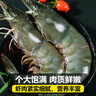 鯨口大開新鮮青島大蝦超大蝦凍蝦白蝦鮮活冷凍對蝦大號青蝦海鮮批發(fā) 16-18厘米鮮蝦速凍整箱 3斤(凈重) 曬單實拍圖