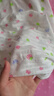 印品棉棉屋女童純棉睡裙女孩中小大兒童漂亮可愛卡通家居服飛袖裙子透氣吸汗 飛袖蘋果草莓 150碼 建議身高140-150cm 曬單實拍圖