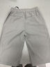 皮爾卡丹高端正宗桑蠶絲速干短褲男2025夏季真絲速干薄款四面彈開(kāi)門(mén)襟七分 淺灰【336】五分褲 L 【105-125斤】 曬單實(shí)拍圖