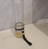 德國(guó)雙層玻璃杯茶水分離杯泡茶師高硼玻璃保溫杯禮品杯子 泡茶師【高硼硅加厚底】 450ml 曬單實(shí)拍圖