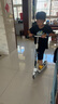 永久兒童兩輪滑板車(chē)5-18歲青少年大童成人代步便攜雙剎踏板車(chē)平衡車(chē) 【炫酷黑】雙剎/ 閃光輪/音樂(lè )彩燈 曬單實(shí)拍圖