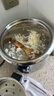三角牌（Triangle）電飯煲家用不銹鋼電飯鍋3L微壓煮飯鍋2-3人老式電飯煲304不銹鋼內膽米飯鍋帶蒸籠 TG-Z30X12Z 曬單實(shí)拍圖
