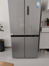 美的（Midea）慧鮮480升雙變頻一級(jí)能效十字四開門雙開對(duì)開門超薄家用471姐妹款電冰箱風(fēng)冷大容量國家補(bǔ)貼20% BCD-480WSPZM(E) 曬單實(shí)拍圖
