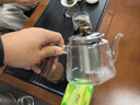 泥也茶壺玻璃泡茶壺過(guò)濾茶水壺家用泡茶壺茶水分離玻璃燒水煮茶壺茶具 曬單實(shí)拍圖