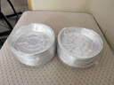 百麗德空氣炸鍋錫紙盤(pán)食品級鋁箔紙烤箱專(zhuān)用紙托燒烤錫箔盤(pán)一次性錫紙碗 圓形【直徑21cm】5-7L鍋通用 【加厚食品級】70個(gè)加送30個(gè) 曬單實(shí)拍圖