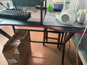 奧倫福特  電腦桌臺(tái)式家用電競游戲桌辦公書桌簡約書房寫字桌子 碳纖維紋路單桌-80*60 升級(jí)款電競桌 曬單實(shí)拍圖