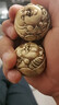 鴻鑫凱黃銅財神手球貔貅實(shí)心手把件手球擺件開業(yè)禮品家居裝飾創(chuàng)意禮品 笑臉財神手球【500克一對】+禮袋 曬單實(shí)拍圖
