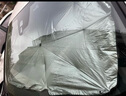 趣行汽車(chē)遮陽(yáng)擋遮陽(yáng)傘 前擋玻璃遮陽(yáng)簾夏季防曬隔熱伸縮遮光板大號 曬單實(shí)拍圖
