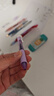 派通（Pentel）BLN105按動黑色中性筆高顏值0.5mm簽字筆商務(wù)學(xué)生速干水筆水性筆文具 紫桿黑芯單支裝 曬單實拍圖