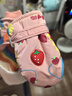 火炬人B730粉兒童手套冬季保暖加絨棉3歲到6歲寶寶小孩滑雪手套玩雪手套 曬單實拍圖